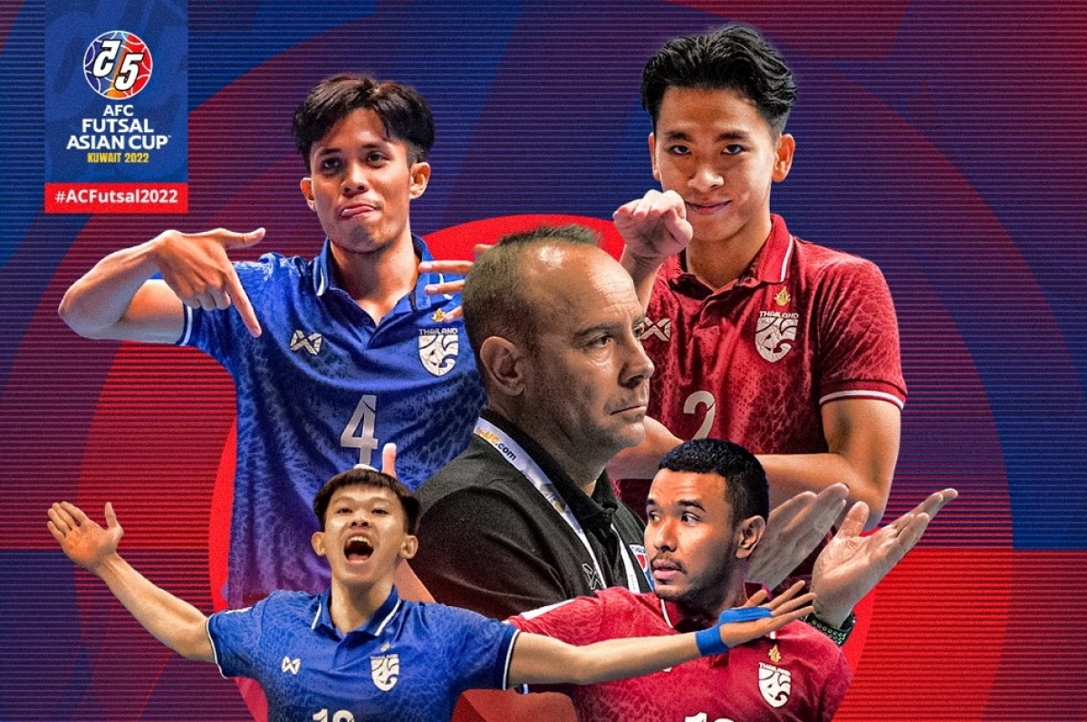 Bán kết Futsal châu Á 2022: Thái Lan đấu Iran, Nhật Bản so tài Uzbekistan