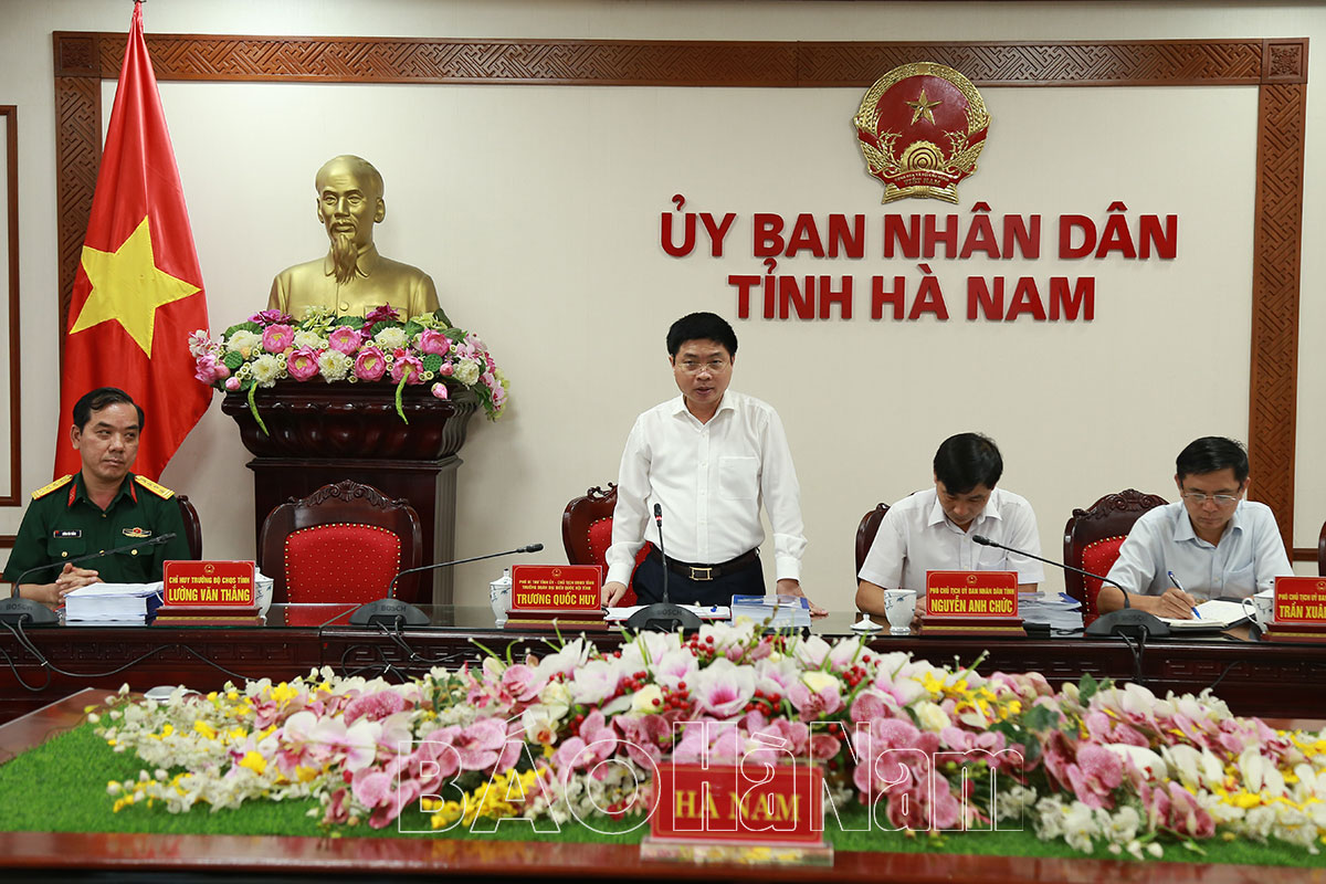 Cho ý kiến lập Quy hoạch tỉnh Hà Nam thời kỳ 2021-2030, tầm nhìn đến năm 2050