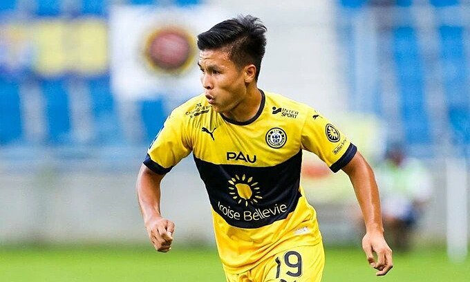 Quang Hải ghi bàn đầu tiên ở Ligue 2