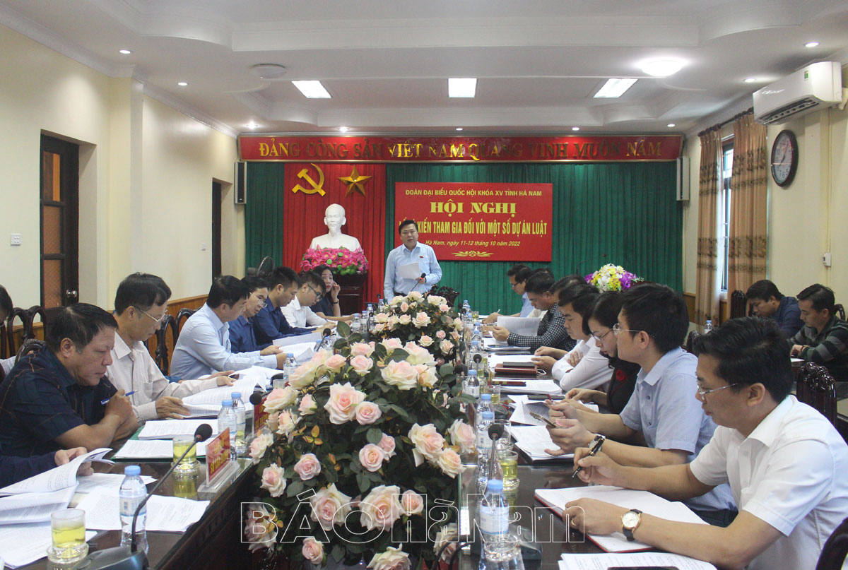 Đoàn Đại biểu Quốc hội tỉnh thảo luận, lấy ý kiến đối với Luật Đất đai sửa đổi