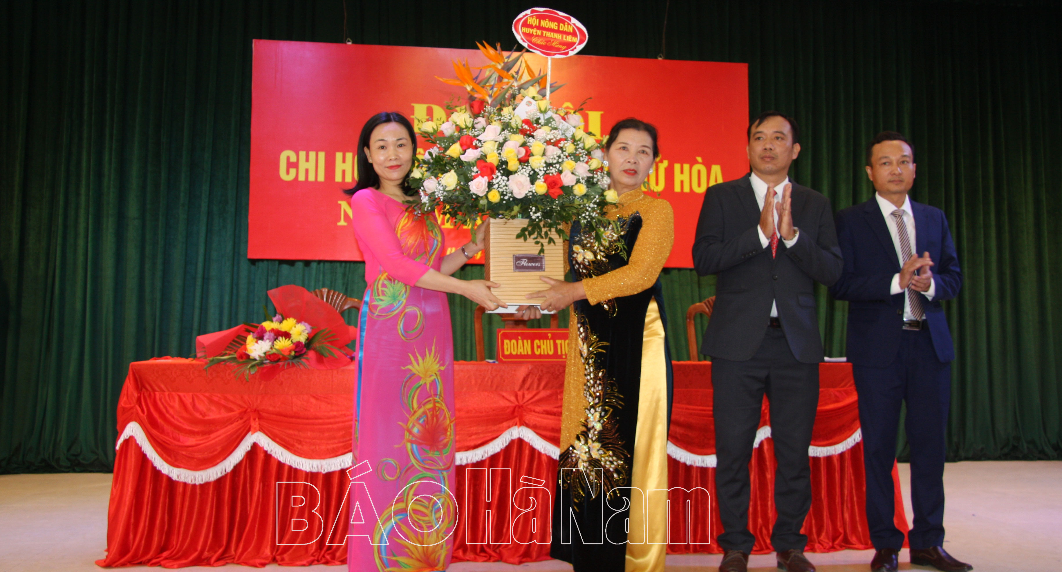 Hội Nông dân huyện Thanh Liêm chỉ đạo chi hội nông dân cơ sở đại hội điểm nhiệm kỳ 2022-2027