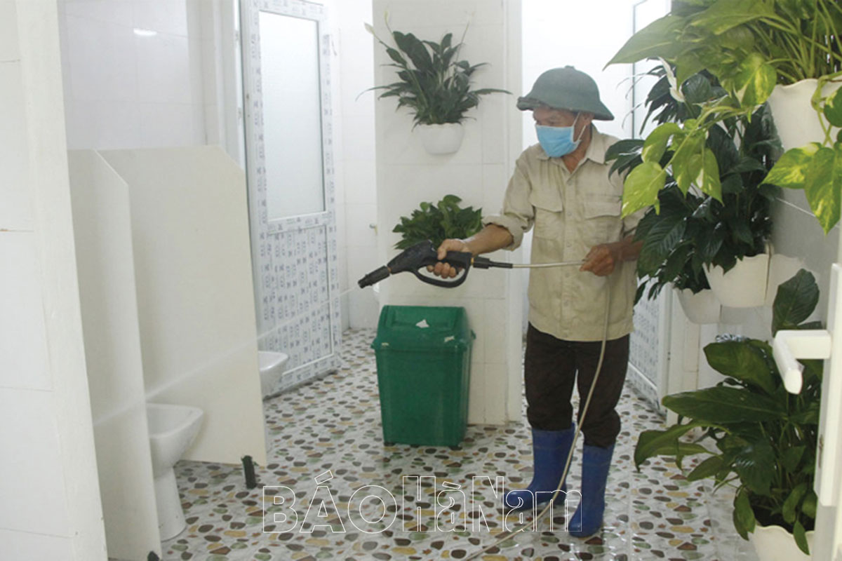 TP Phủ Lý xây dựng nhà vệ sinh trường học thân thiện