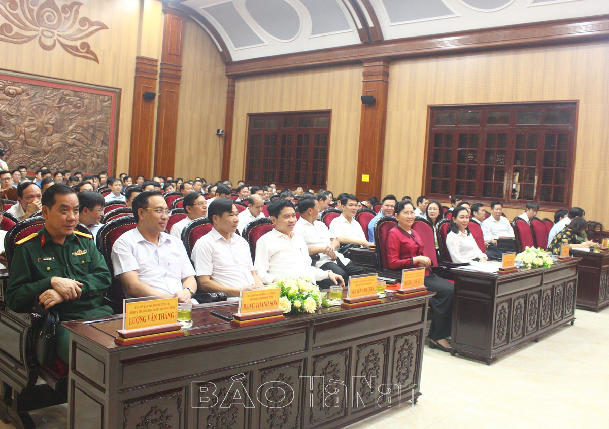 Tỉnh ủy tổ chức hội nghị thông báo nhanh kết quả Hội nghị Trung ương 6, khóa XIII