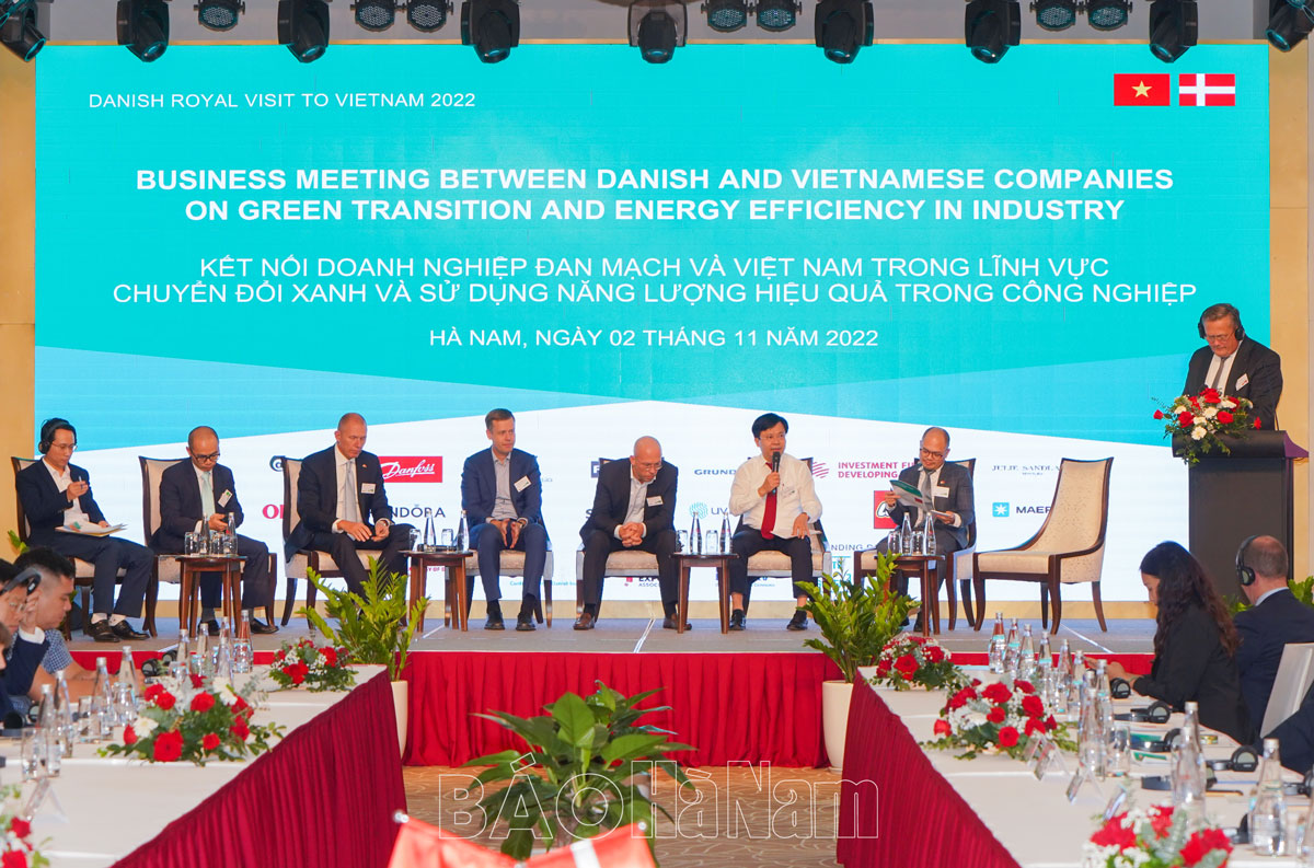 Công nương Đan Mạch Mary Elizabeth tham dự Chương trình gặp gỡ, giao lưu giữa doanh nghiệp Đan Mạch và doanh nghiệp tại tỉnh Hà Nam