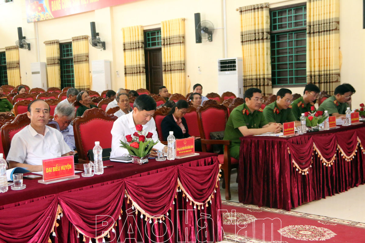 Xã Ngọc Lũ triển khai mô hình điểm "3 không với ma tuý"