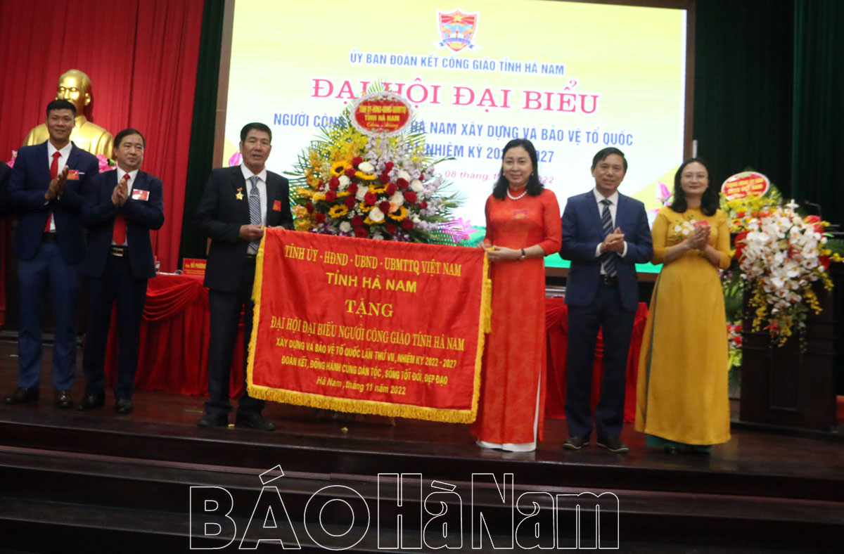 Đại hội đại biểu Người Công giáo Việt Nam tỉnh Hà Nam xây dựng và bảo vệ Tổ quốc lần thứ VII, nhiệm kỳ 2022 – 2027