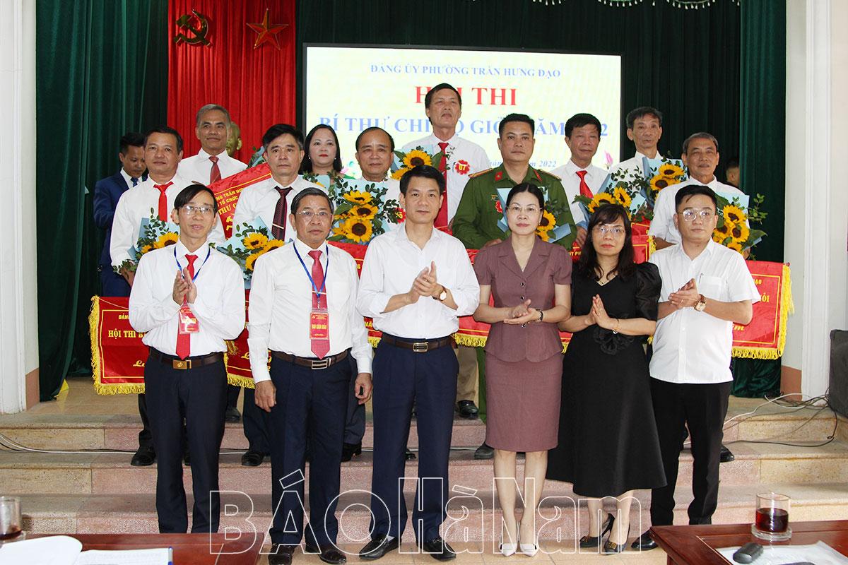 Đảng ủy phường Trần Hưng Đạo tổ chức Hội thi Bí thư chi bộ giỏi năm 2022