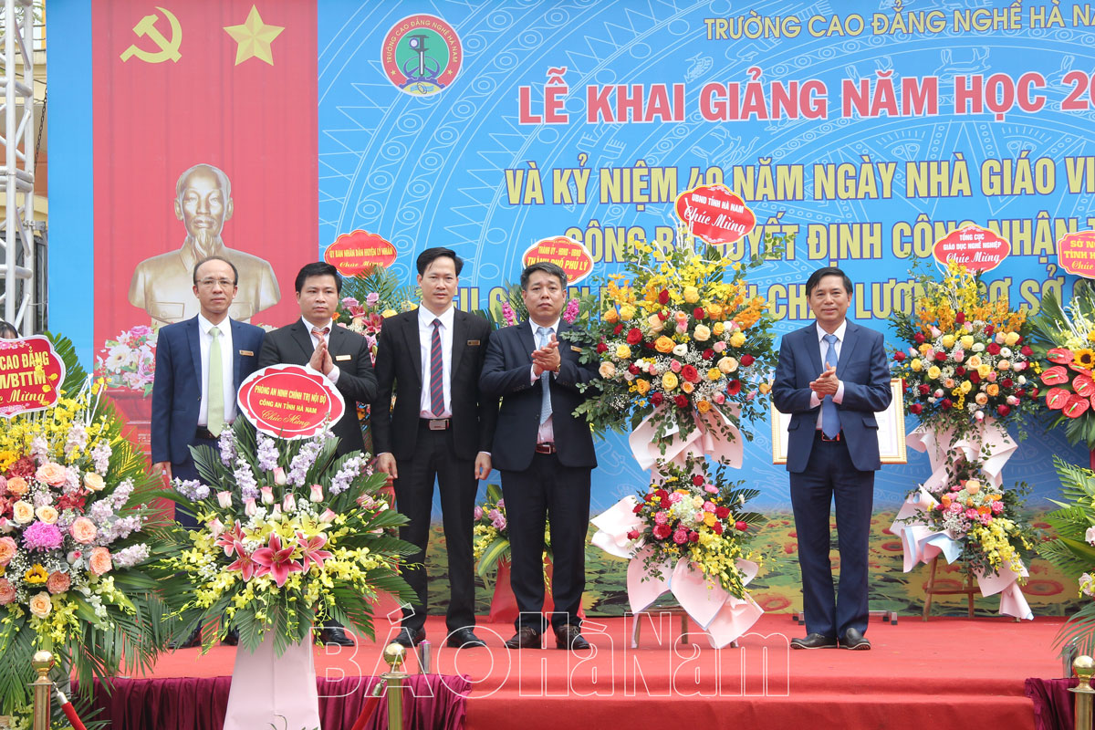 Trường Cao đẳng Nghề Hà Nam khai giảng năm học 2022 – 2023