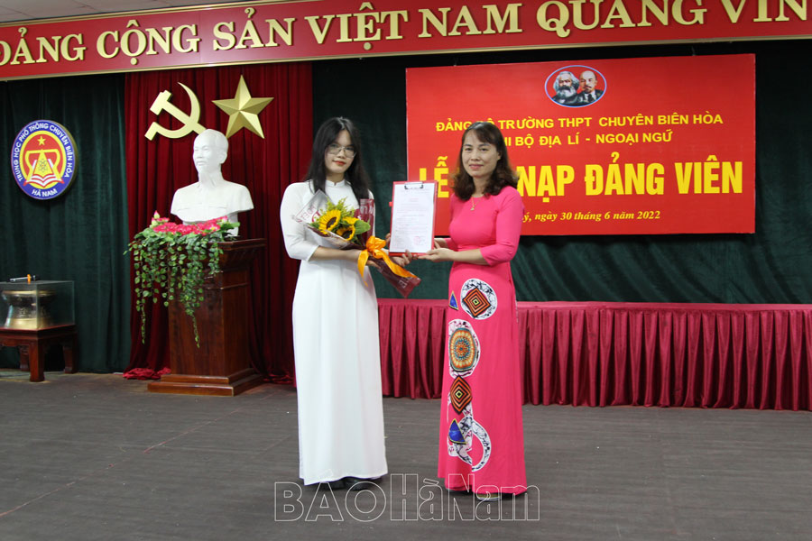 Đảng bộ TP Phủ Lý chú trọng công tác phát triển đảng viên