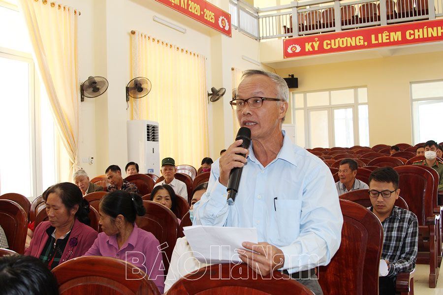 Duy Tiên chú trọng thực hiện Quy chế dân chủ ở cơ sở