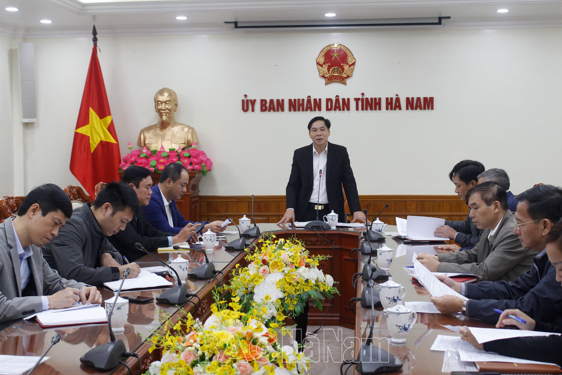 UBND tỉnh tổ chức Hội nghị nghe báo cáo công tác chuẩn bị tổ chức 3 Lễ hội năm 2023