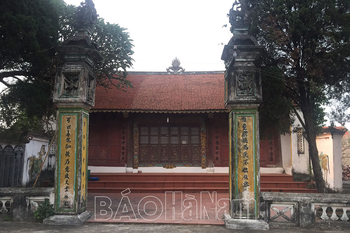 Nơi đất phúc thờ phụ thân nhà bác học Lê Quý Đôn