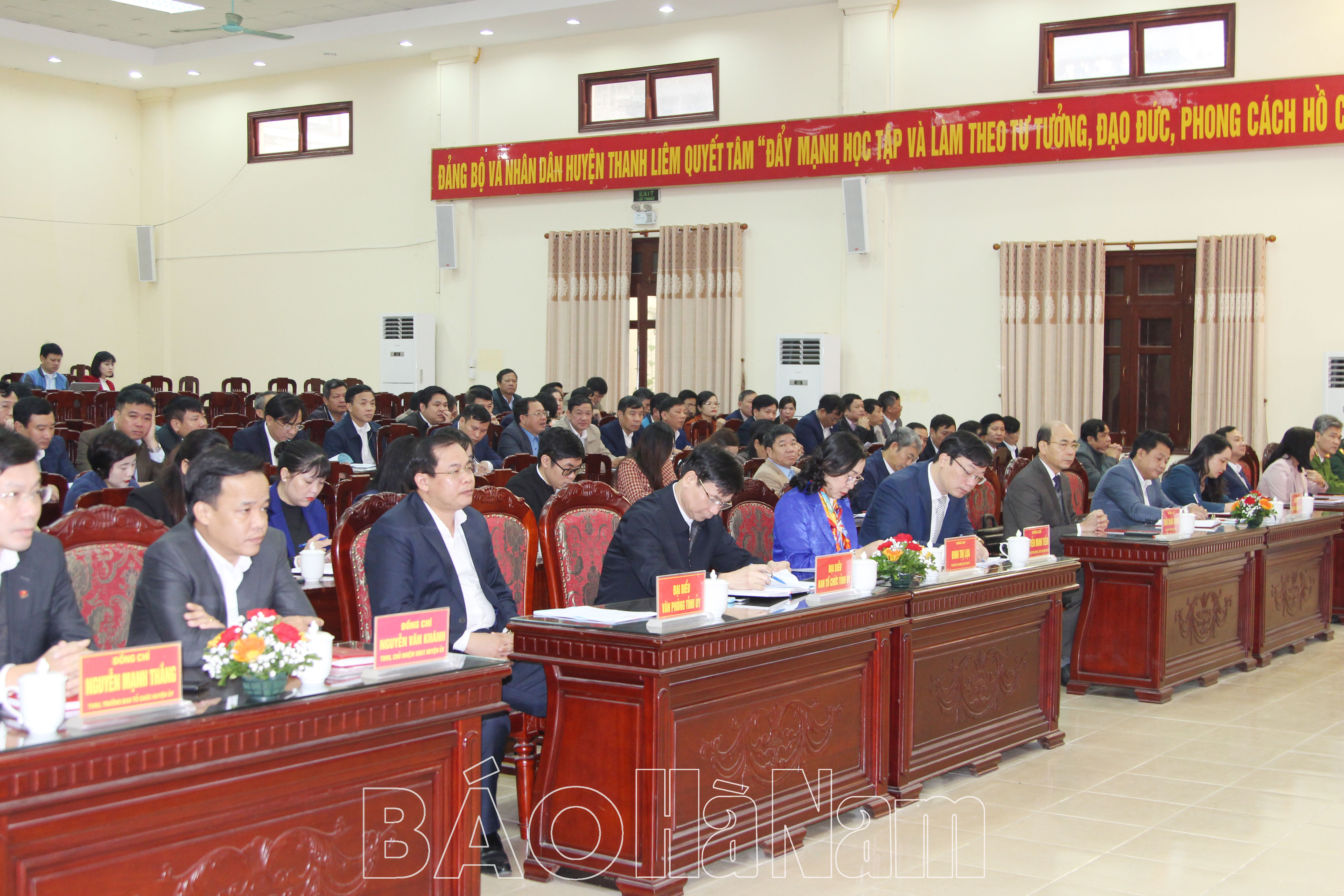 Huyện ủy Thanh Liêm tổng kết công tác xây dựng Đảng và KTGS năm 2022