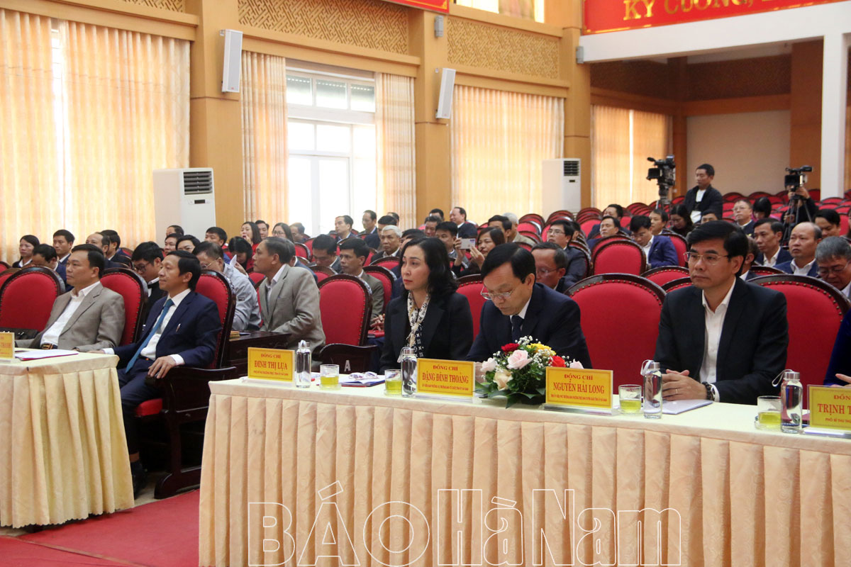 Thị ủy Duy Tiên tổng kết công tác xây dựng Đảng và KTGS năm 2022