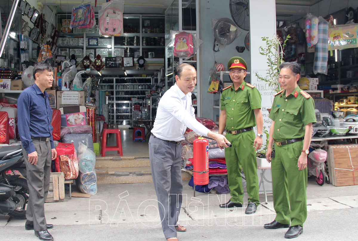 Hà Nam kiểm tra, rà soát hơn 5.000 cơ sở về an toàn phòng cháy, chữa cháy