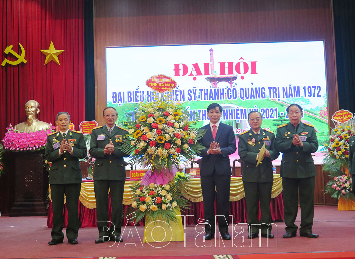 Hội Chiến sĩ Thành cổ Quảng Trị năm 1972 tổ chức đại hội nhiệm kỳ 2021-2026