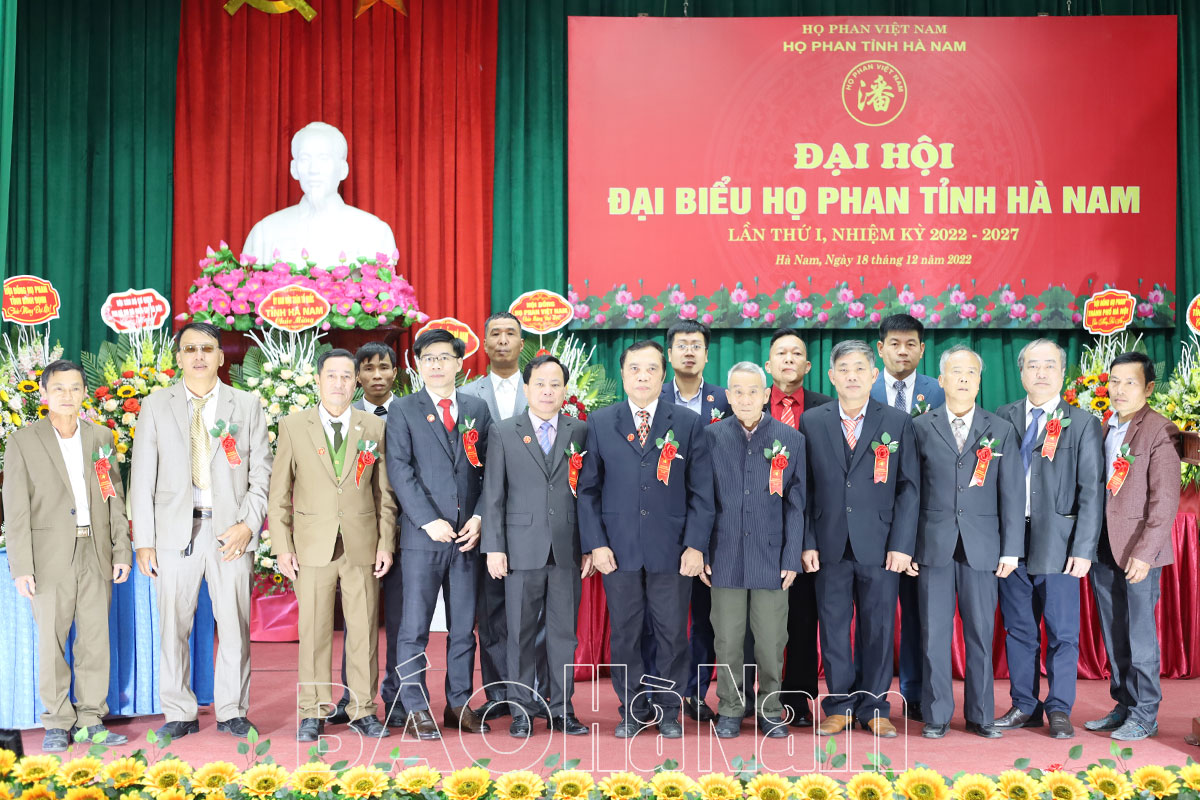 Đại hội đại biểu họ Phan tỉnh Hà Nam lần thứ I, nhiệm kỳ 2022-2027