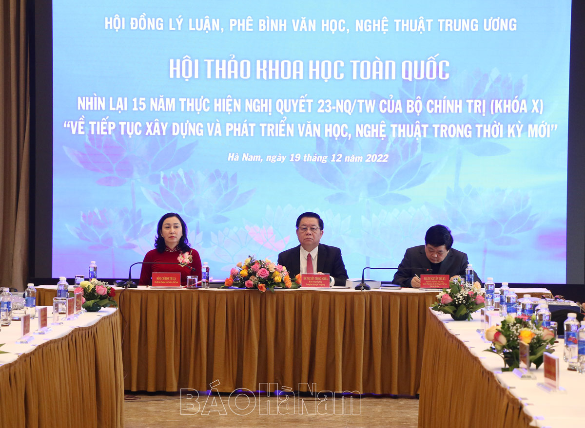 “ Nghị quyết 23-NQ/TW đã mở ra cho VHNT một chân trời của tự do sáng tác, phê bình, nghiên cứu và truyền bá”