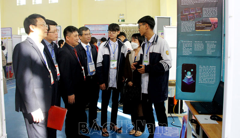 Khai mạc cuộc thi KHKT dành cho học sinh trung học cấp tỉnh năm học 2022- 2023