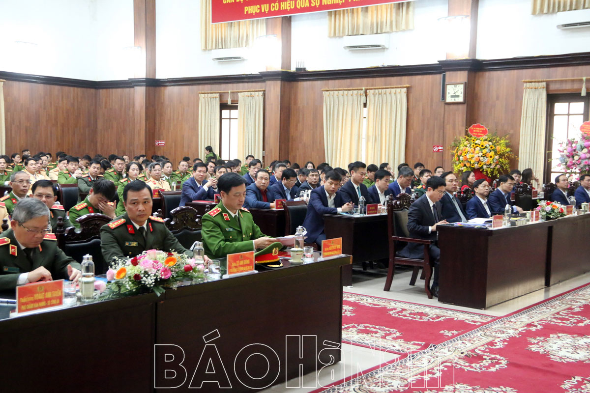 Công an tỉnh triển khai chương trình công tác năm 2023