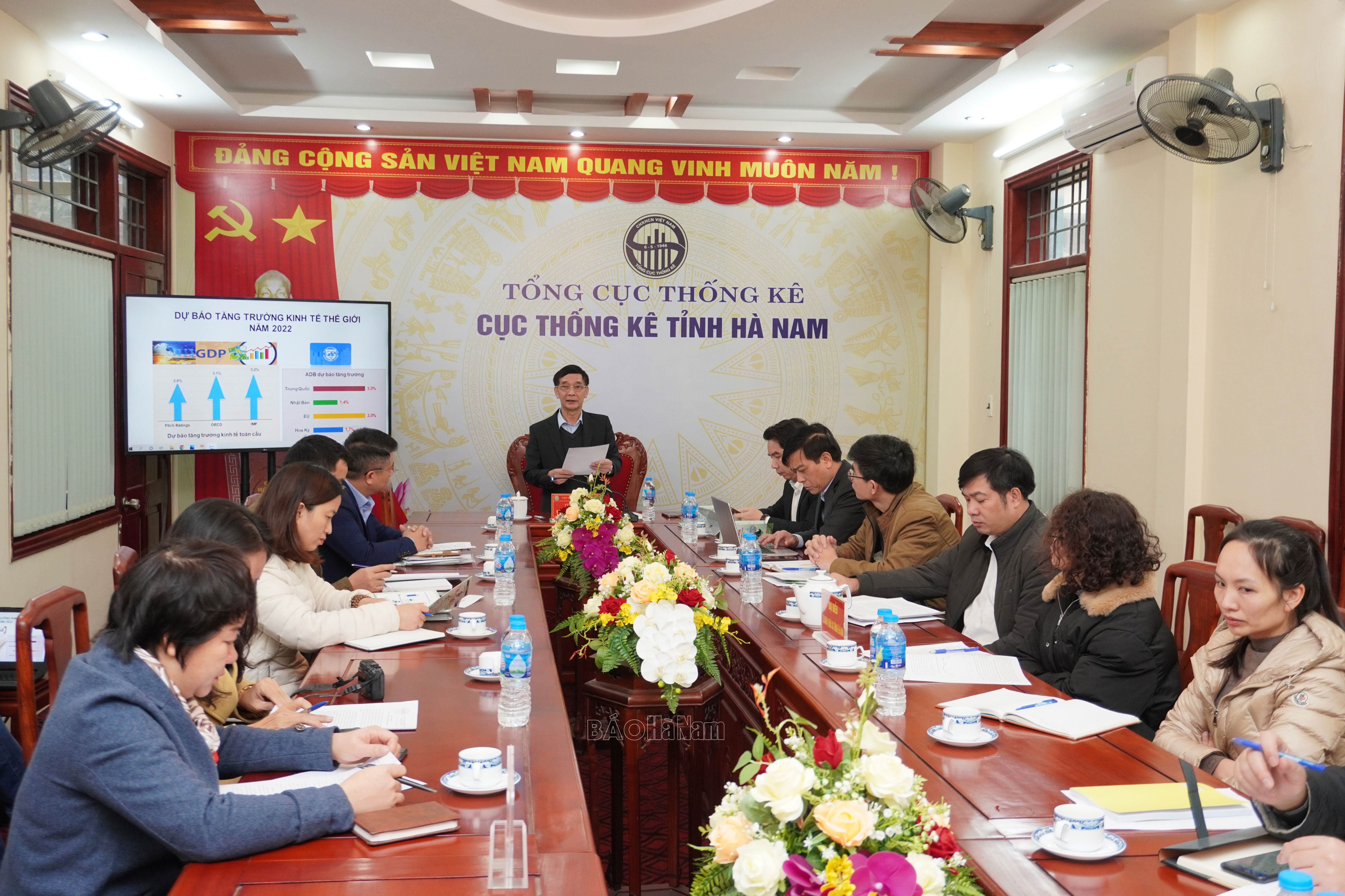 Cục Thống kê tỉnh họp báo thông tin tình hình phát triển kinh tế - xã hội 2022