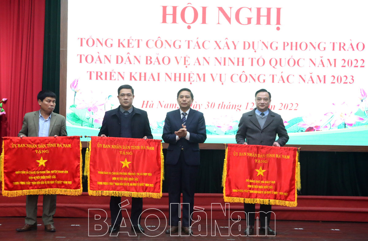 Triển khai phong trào Toàn dân bảo vệ an ninh Tổ quốc năm 2023