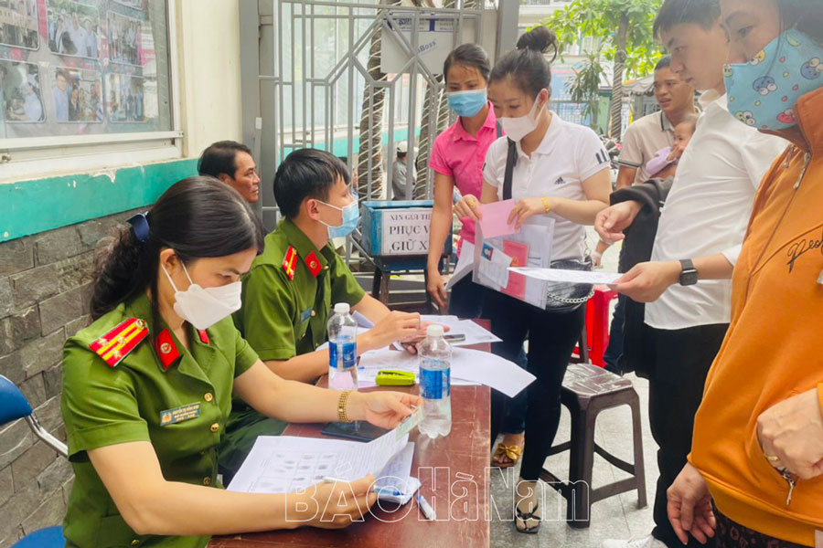 Công an Hà Nam tổ chức Chương trình về nhà đón Tết cùng nhau làm CCCD gắn chip điện tử