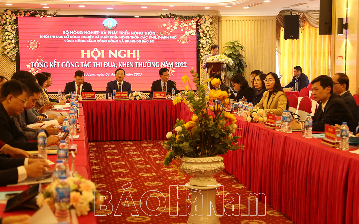Khối thi đua Sở NN & PTNT các tỉnh, thành phố vùng Đồng bằng sông Hồng và Trung du Bắc bộ tổng kết năm 2022