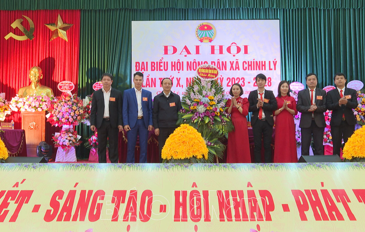 Hội Nông dân xã Chính Lý tổ chức đại hội điểm nhiệm kỳ 2023 – 2028