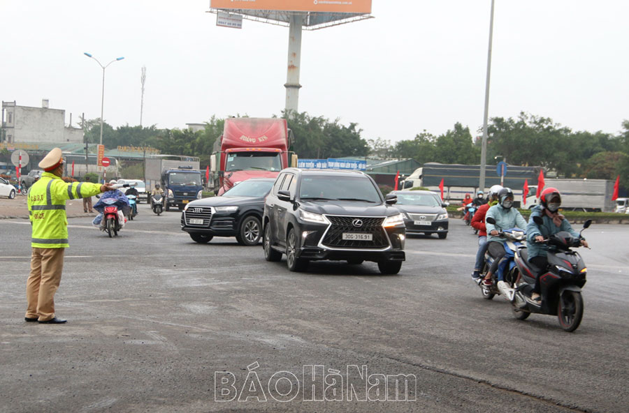 Bảo đảm trật tự an toàn giao thông trong dịp Tết Nguyên đán