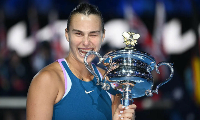 Sabalenka lần đầu vô địch Grand Slam