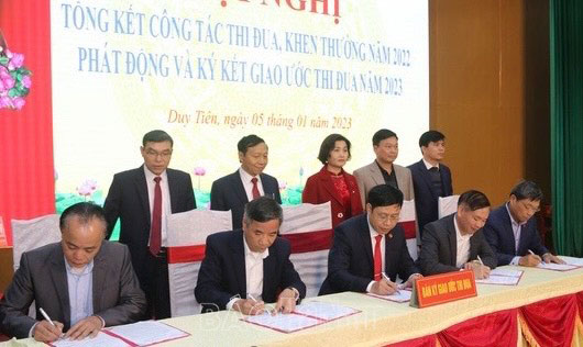 Duy Tiên tạo động lực phát triển từ các phong trào thi đua yêu nước