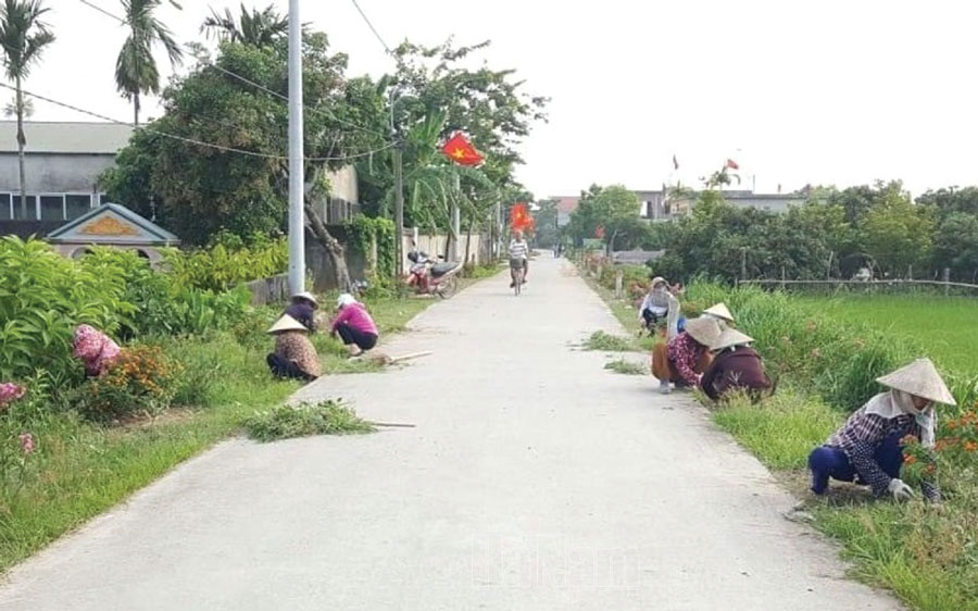 Khởi sắc diện mạo nông thôn mới ở Lý Nhân