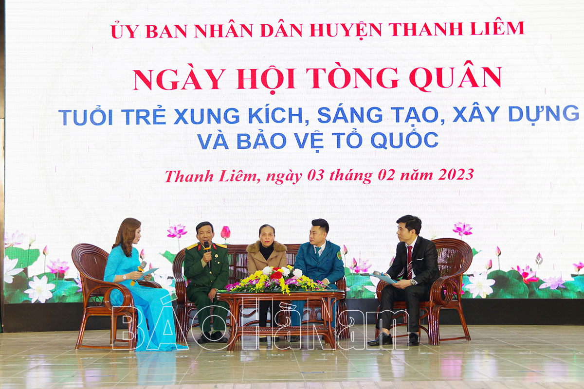 Huyện Thanh Liêm, Bình Lục tổ chức “Ngày hội tòng quân”