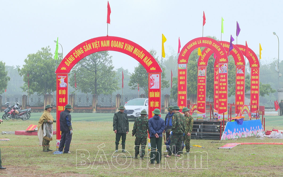 Lý Nhân sẵn sàng cho ngày giao quân năm 2023