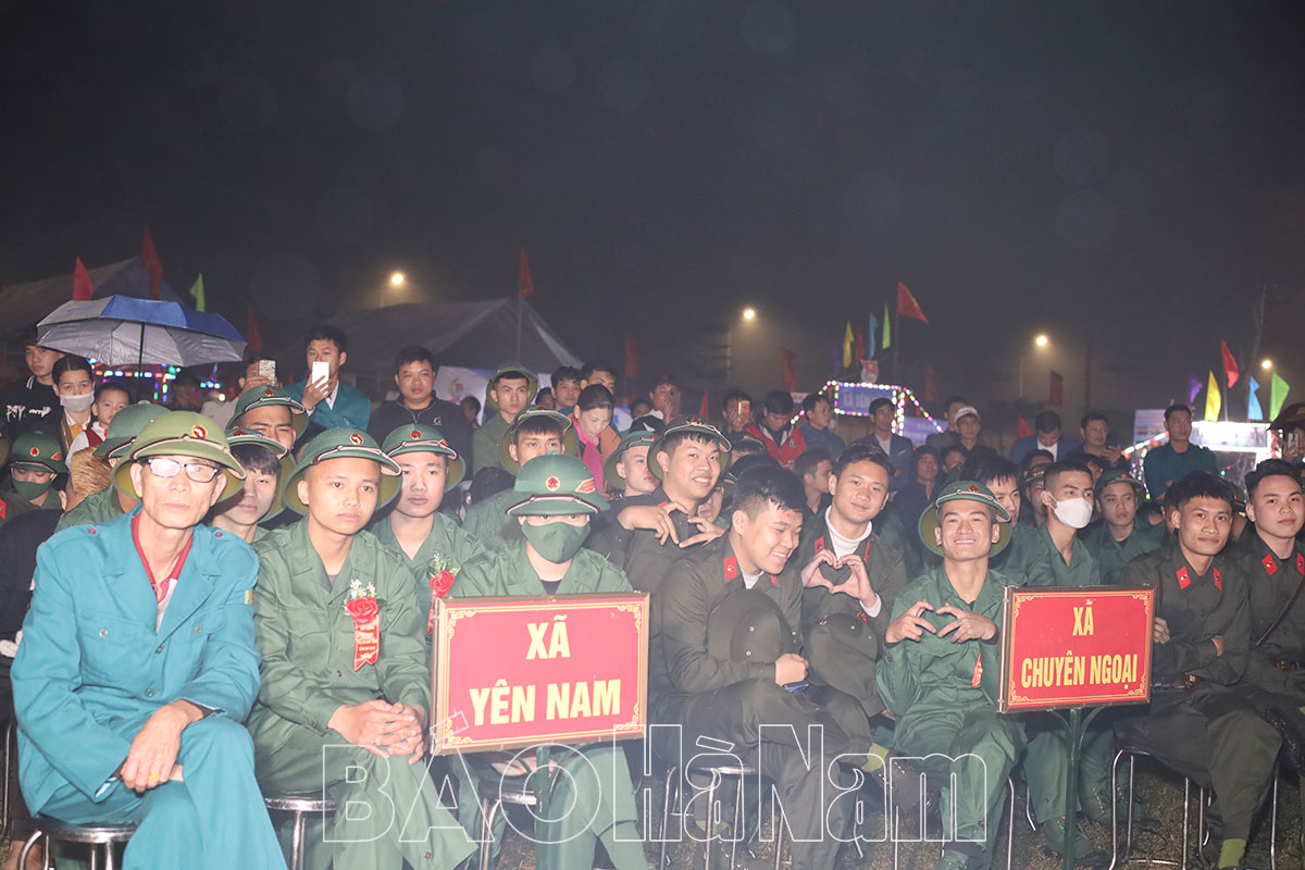 Thị xã Duy Tiên tổ chức “Ngày hội tòng quân” năm 2023