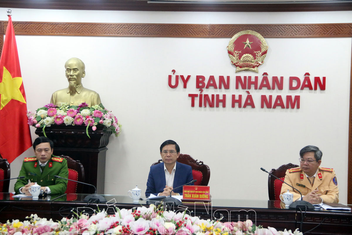 Triển khai công tác đảm bảo trật tự an toàn giao thông năm 2023