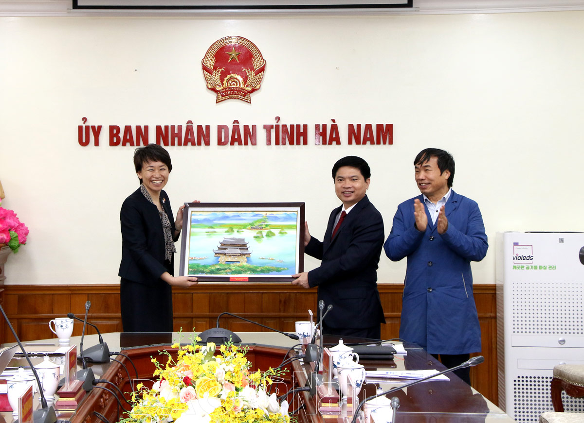 UBND tỉnh và Đại sứ quán Nhật Bản tại Việt Nam thống nhất công tác chuẩn bị Tuần Văn hóa - Du lịch Hà Nam năm 2023