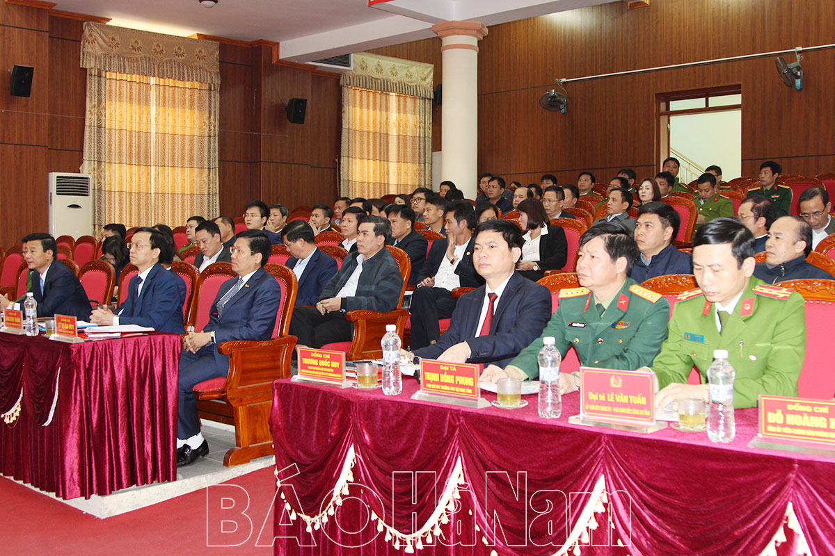 Huyện ủy Bình Lục tổng kết 10 năm thực hiện Nghị quyết Trung ương 8 (khóa XI) về “Chiến lược bảo vệ Tổ quốc trong tình hình mới”