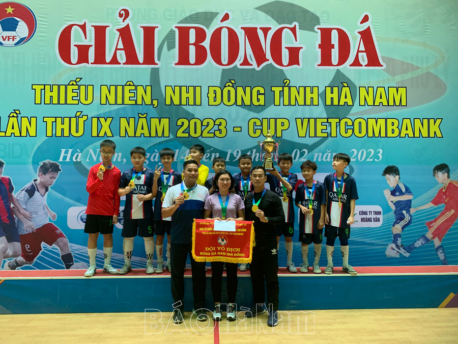 Ghi nhận tại Giải Bóng đá Thiếu niên, nhi đồng năm 2023