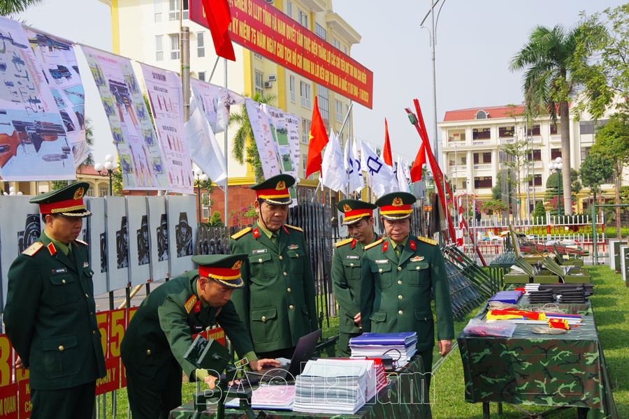 Lực lượng vũ trang tỉnh sẵn sàng ra quân huấn luyện năm 2023