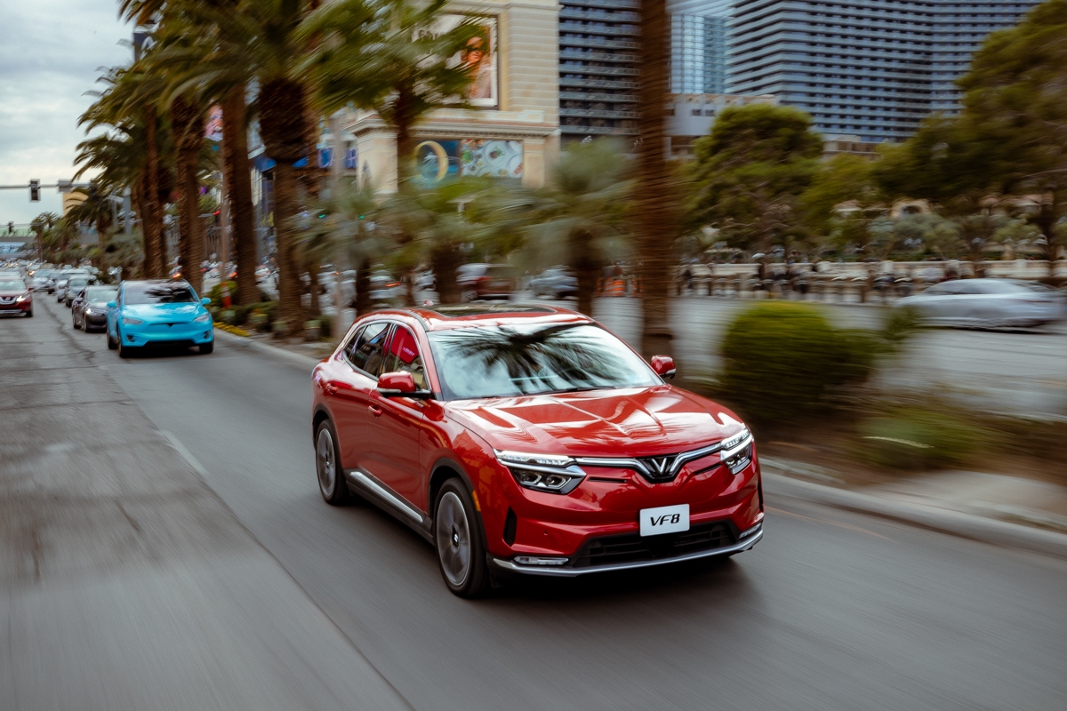 Vinfast bàn giao xe cho khách hàng Mỹ từ ngày 1/3