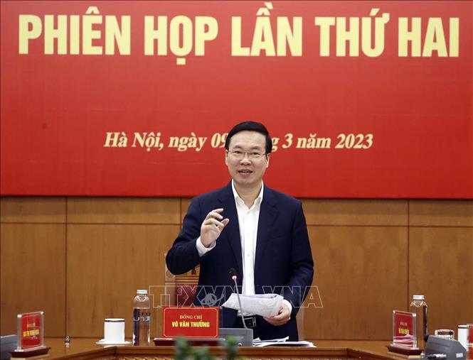 Chủ tịch nước chủ trì họp Ban Chỉ đạo Trung ương tổng kết 20 năm thực hiện Nghị quyết số 23-NQ/TW