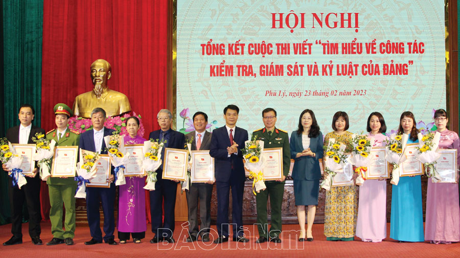 Ghi nhận từ cuộc thi viết “Tìm hiểu về công tác kiểm tra, giám sát và kỷ luật của Đảng” ở Đảng bộ thành phố Phủ Lý