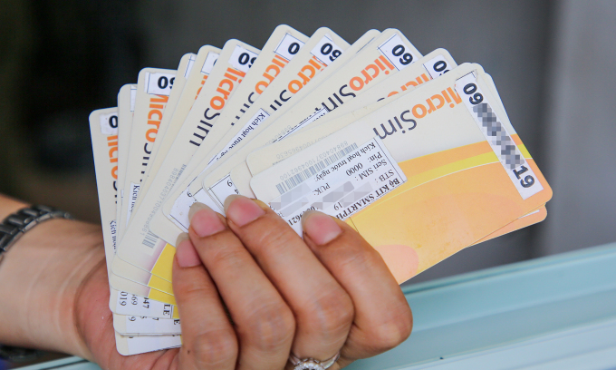 Nhà mạng bán sim rác có thể bị đình chỉ mở rộng thuê bao