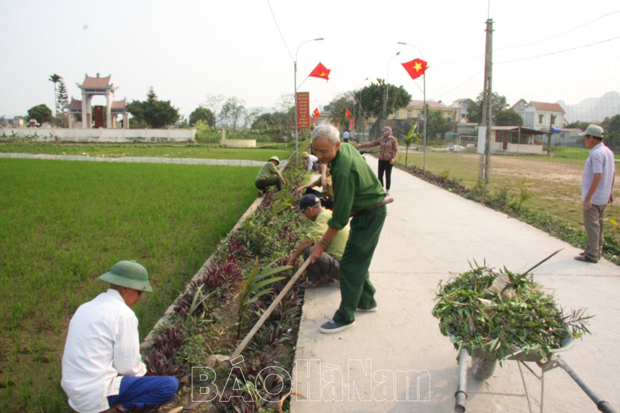 Người CCB hết lòng vì việc làng, việc xóm