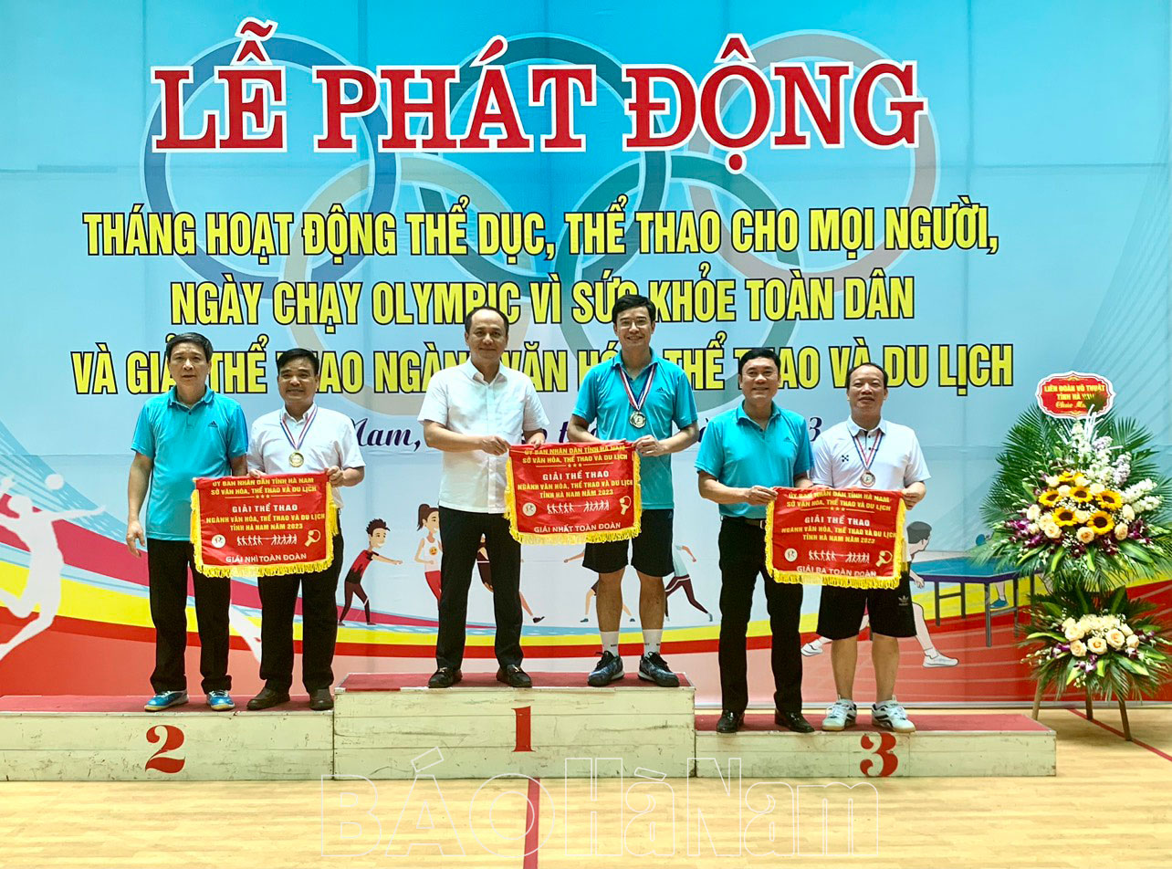 Bế mạc giải thể thao ngành VH,TT&DL năm 2023