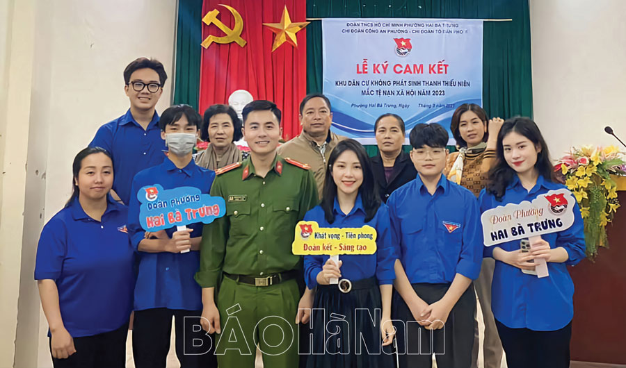 Tuổi trẻ thành phố Phủ Lý chung tay xây dựng văn minh đô thị