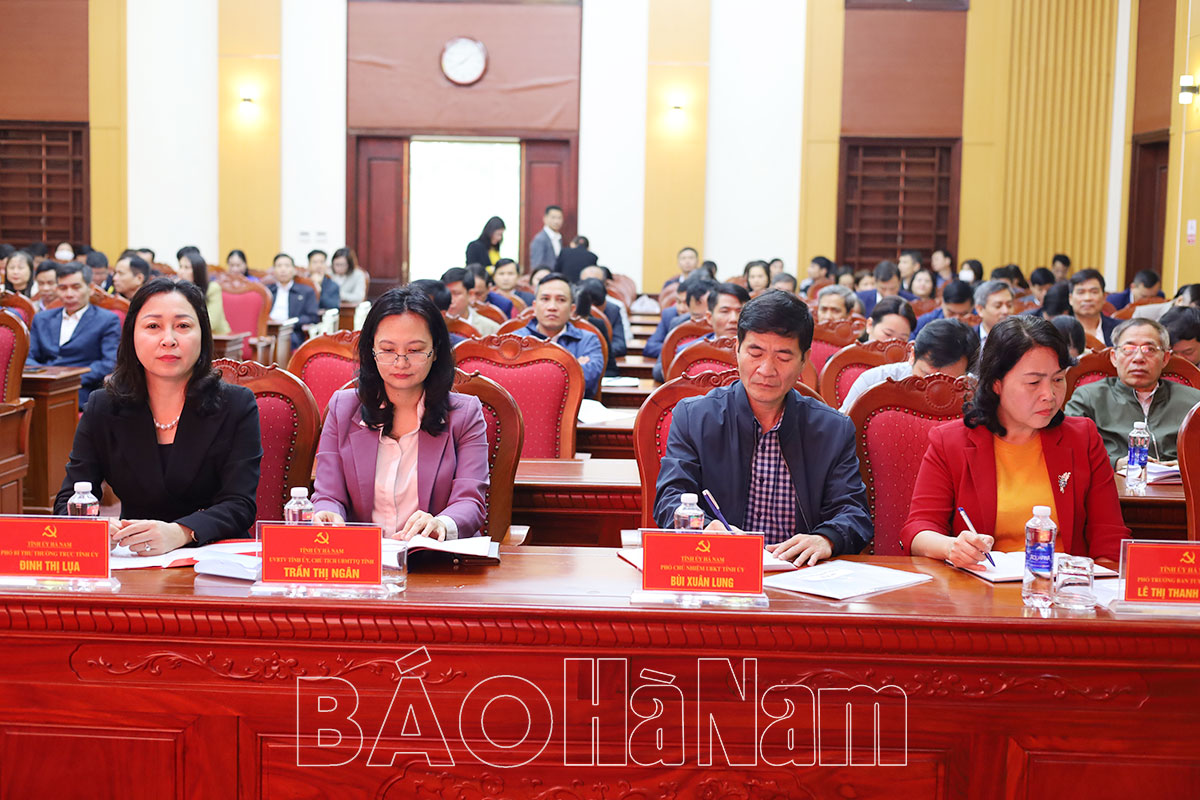 Huyện ủy Kim Bảng kiểm điểm giữa nhiệm kỳ thực hiện Nghị quyết Đại hội Đảng bộ huyện lần thứ XXVI