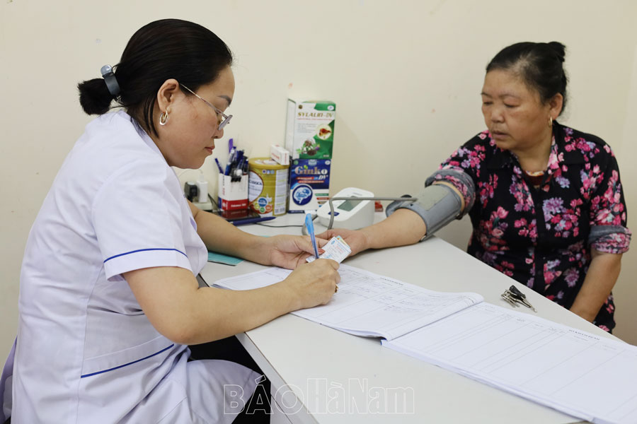 Thanh Liêm chú trọng phát triển đối tượng tham gia bảo hiểm y tế